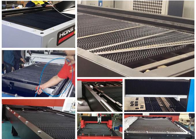 Chinesische Marke 2000 Watt Blech-Laser-Schneidemaschine-, rot